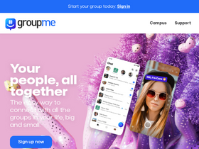 'group.me' screenshot