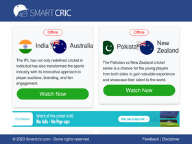 Ipl live deals streaming webcric