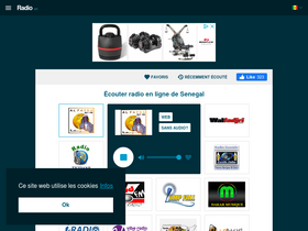 'radio.sn' screenshot