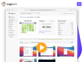 'logwork.com' screenshot