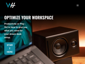 'theworkspacehero.com' screenshot