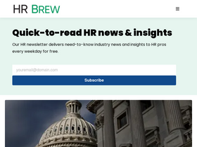 'hr-brew.com' screenshot