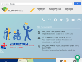 'victoriaville.ca' screenshot