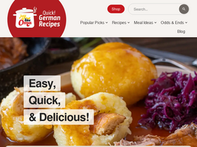 'quick-german-recipes.com' screenshot