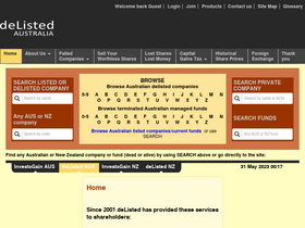 delisted.com.au