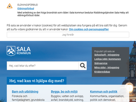 'sala.se' screenshot
