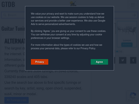 'gtdb.org' screenshot