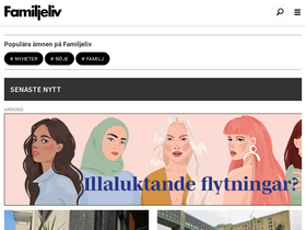 'familjeliv.se' screenshot