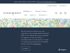 'hyggeandwest.com' screenshot