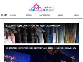 'curitibacult.com.br' screenshot