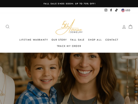 5thavenuejewelry.com homepage screenshot