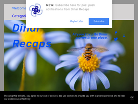 'dinarrecaps.com' screenshot