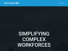 'astutepayroll.com' screenshot