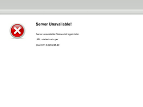 'uladech.edu.pe' screenshot