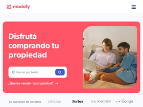 'mudafy.com.ar' screenshot