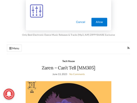 'edmwaves.org' screenshot