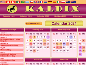 'kaldix.com' screenshot