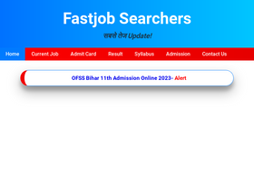 'fastjobsearchers.com' screenshot
