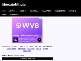 'mercatominute.fr' screenshot