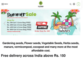 'theaffordableorganicstore.com' screenshot