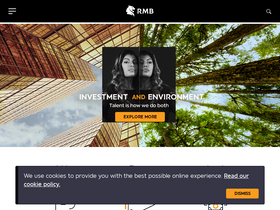 'rmb.co.za' screenshot
