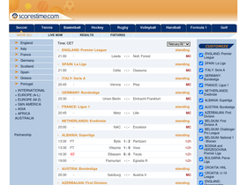 'scorestime.com' screenshot