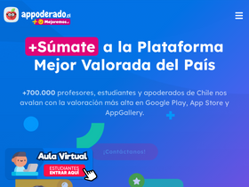 'appoderado.cl' screenshot