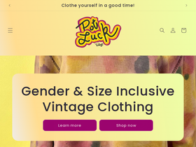 potluckvintage.com homepage screenshot