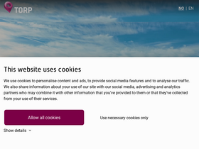 'torp.no' screenshot