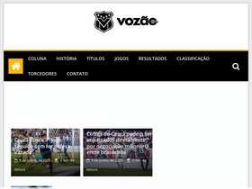 'meuvozao.com' screenshot