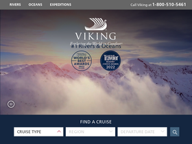 'vikingcruisescanada.com' screenshot