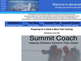 'alanarnette.com' screenshot