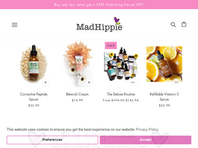 'madhippie.com' screenshot
