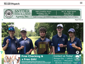 'lpheralddispatch.com' screenshot