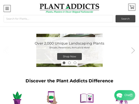 'plantaddicts.com' screenshot