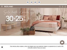 'bedland.es' screenshot