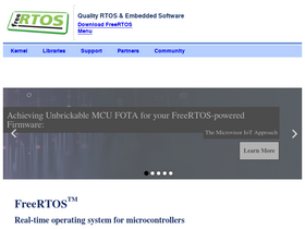 'syop.freertos.org' screenshot