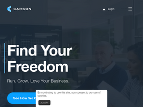 'carsongroup.com' screenshot