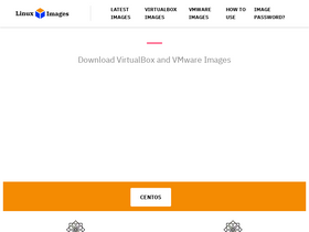'linuxvmimages.com' screenshot