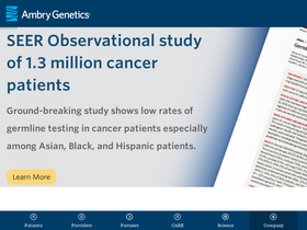 'ambrygen.com' screenshot