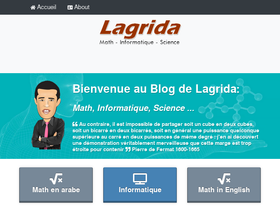 'lagrida.com' screenshot