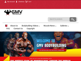 'gmvbodybuilding.com' screenshot