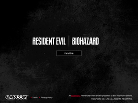 'residentevil.com' screenshot