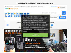 'espiamos.com' screenshot