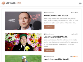 'networthpost.org' screenshot