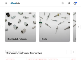 rivetlab.com homepage screenshot