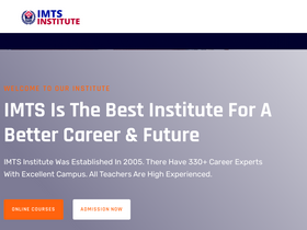 'imtsinstitute.com' screenshot