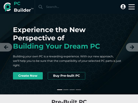 'pcbuilder.net' screenshot