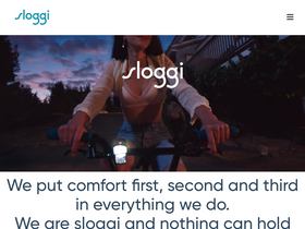 'sloggi.com' screenshot