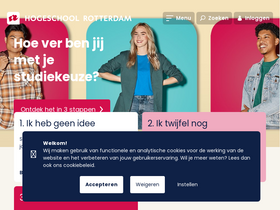 'hogeschoolrotterdam.nl' screenshot
